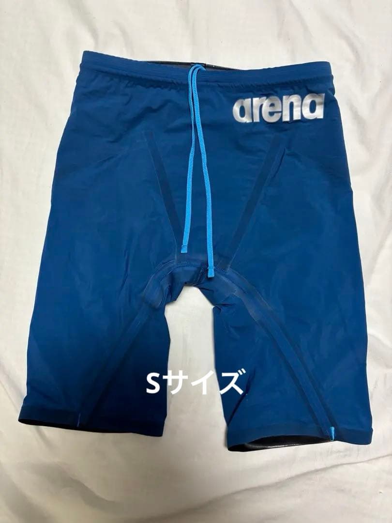 arena 競泳水着 青 アクアフォースストームSサイズ