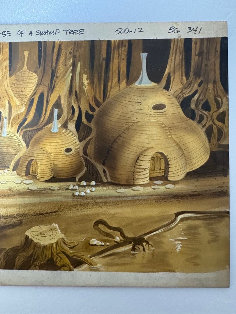 アニメ マペット・ベイビーズ 背景画 直筆