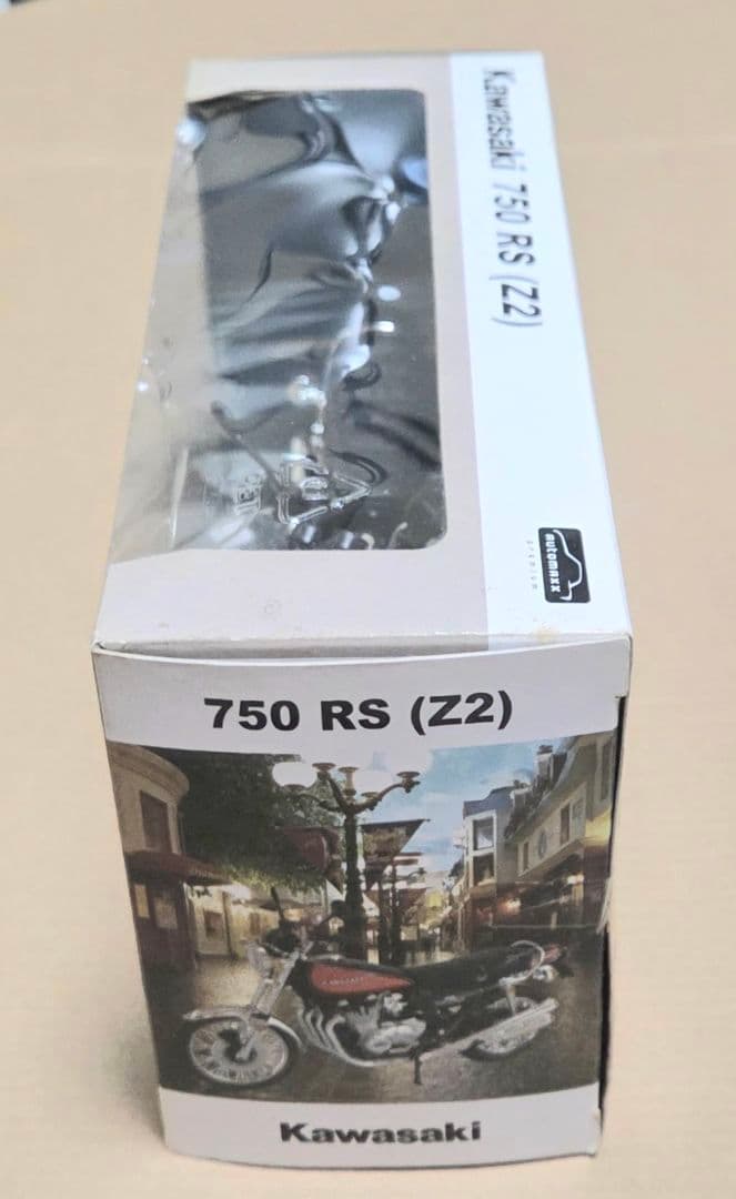 アオシマ カワサキ 750RS Z2 1/12スケール ブラック 黒 ゼッツー