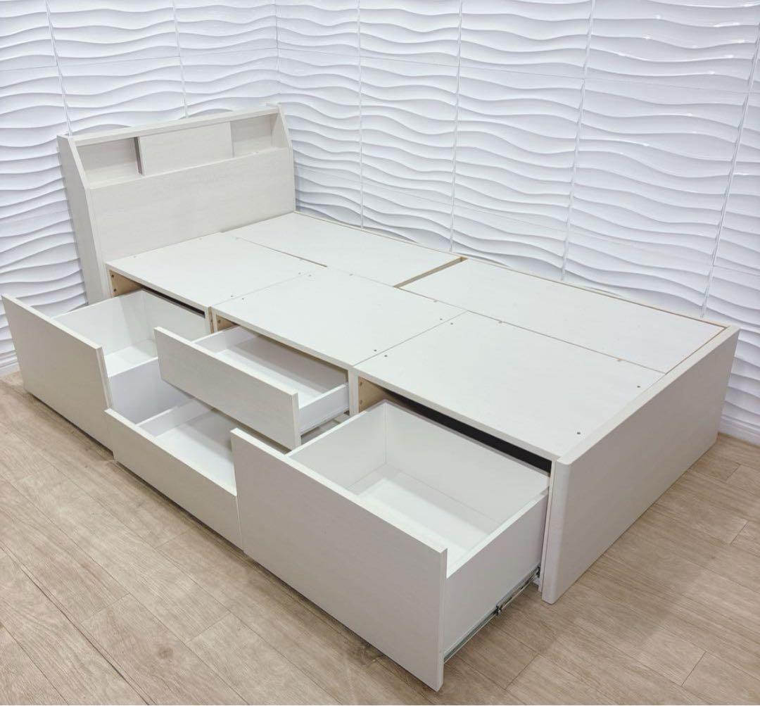 ニトリ ベッドフレーム アザン ジオチェストシングル