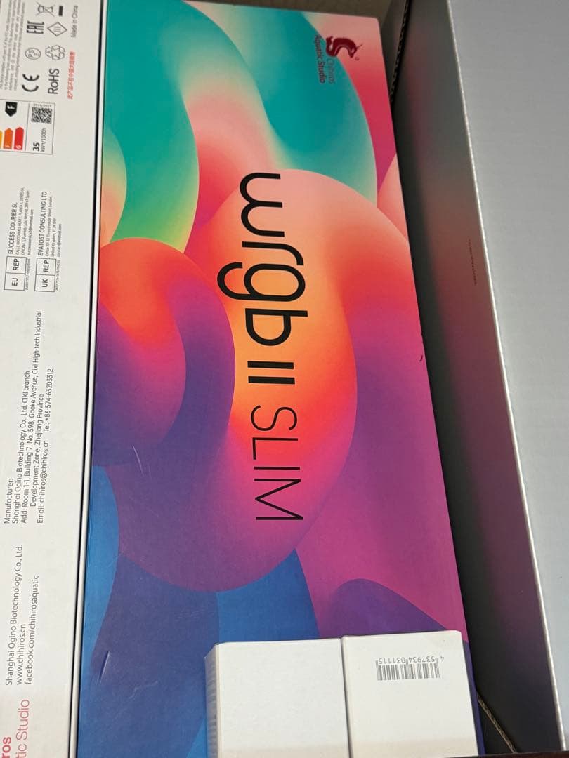 ⭐︎値下げ⭐︎Ｃｈｉｈｉｒｏｓ　ＬＥＤ　ＷＲＧＢ２　ＳＬＩＭ４５　ブラック