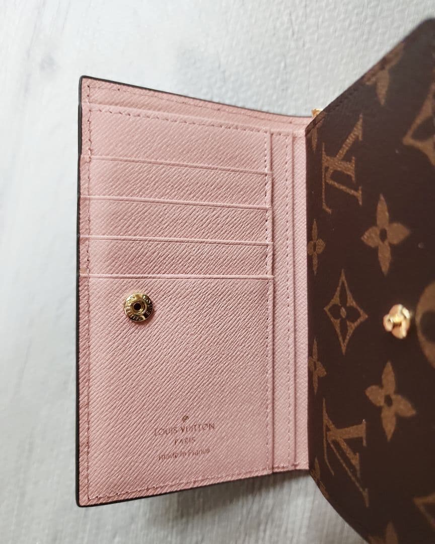 し*ぃ様 Louis Vuitton モノグラム　財布　ピンク