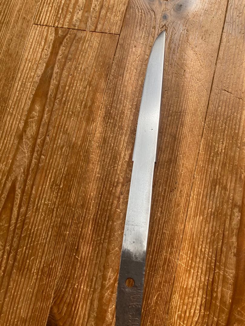 残欠　菊池槍　日本刀　合法　合法寸法　ナイフ　14.5