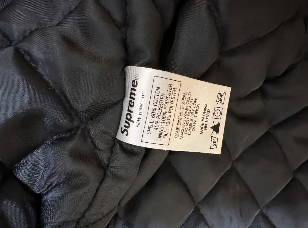 ★専用Supreme Playboy Crew Jacket黒ブラック★