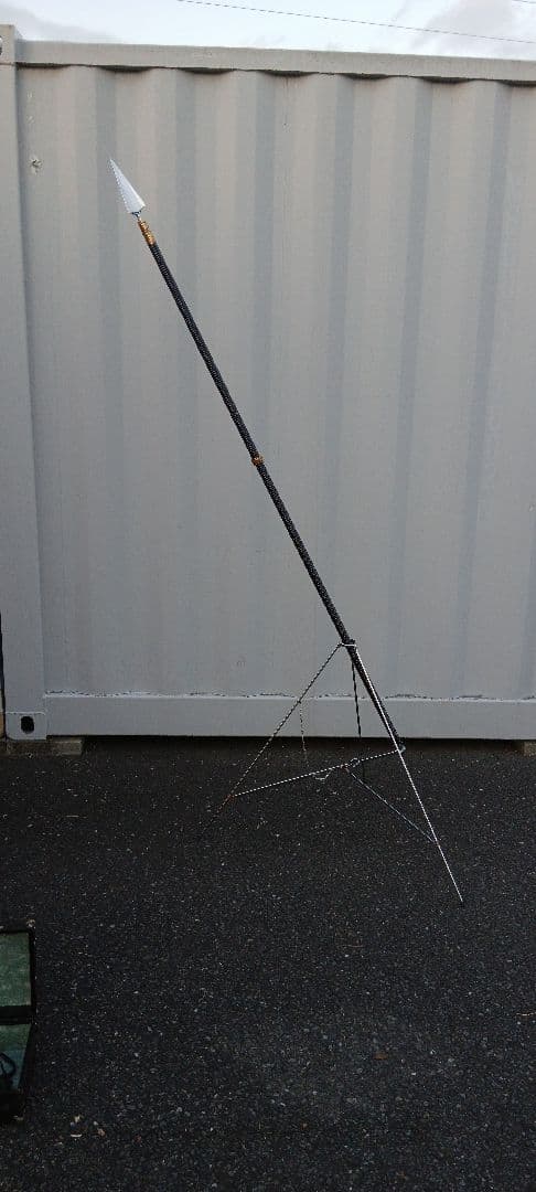 スタンド 優勝旗/校旗/社旗用旗棒フラッグポール ケース付