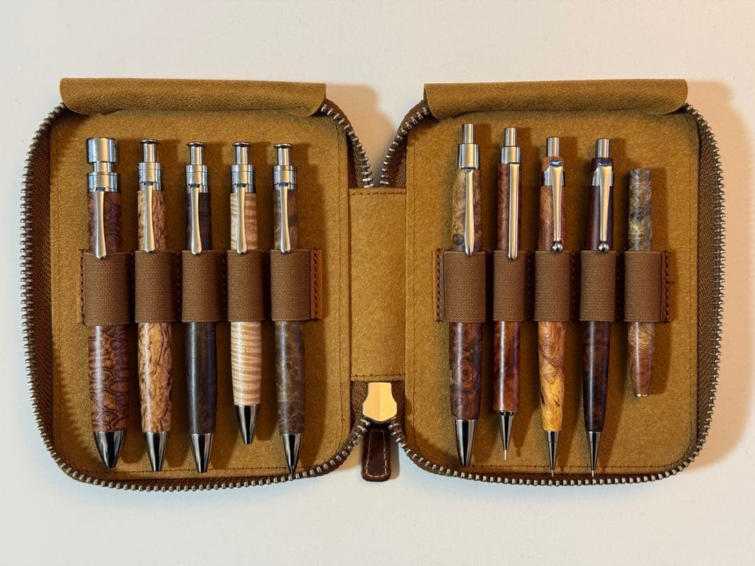 【木軸ペン まとめ売り】工房楔 クラフトエー HBK手工房 steef&co