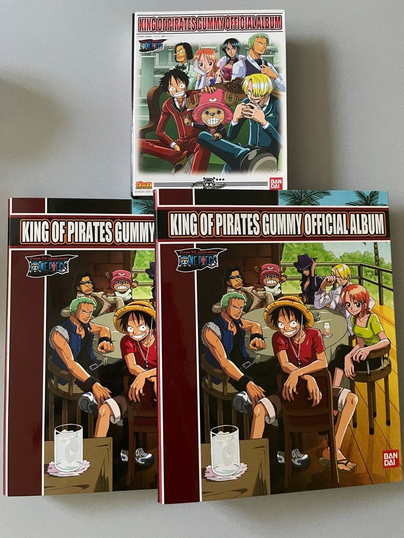 コンプ ワンピース 海賊王グミカードNo.1〜325 懸賞当選品カードとアルバム