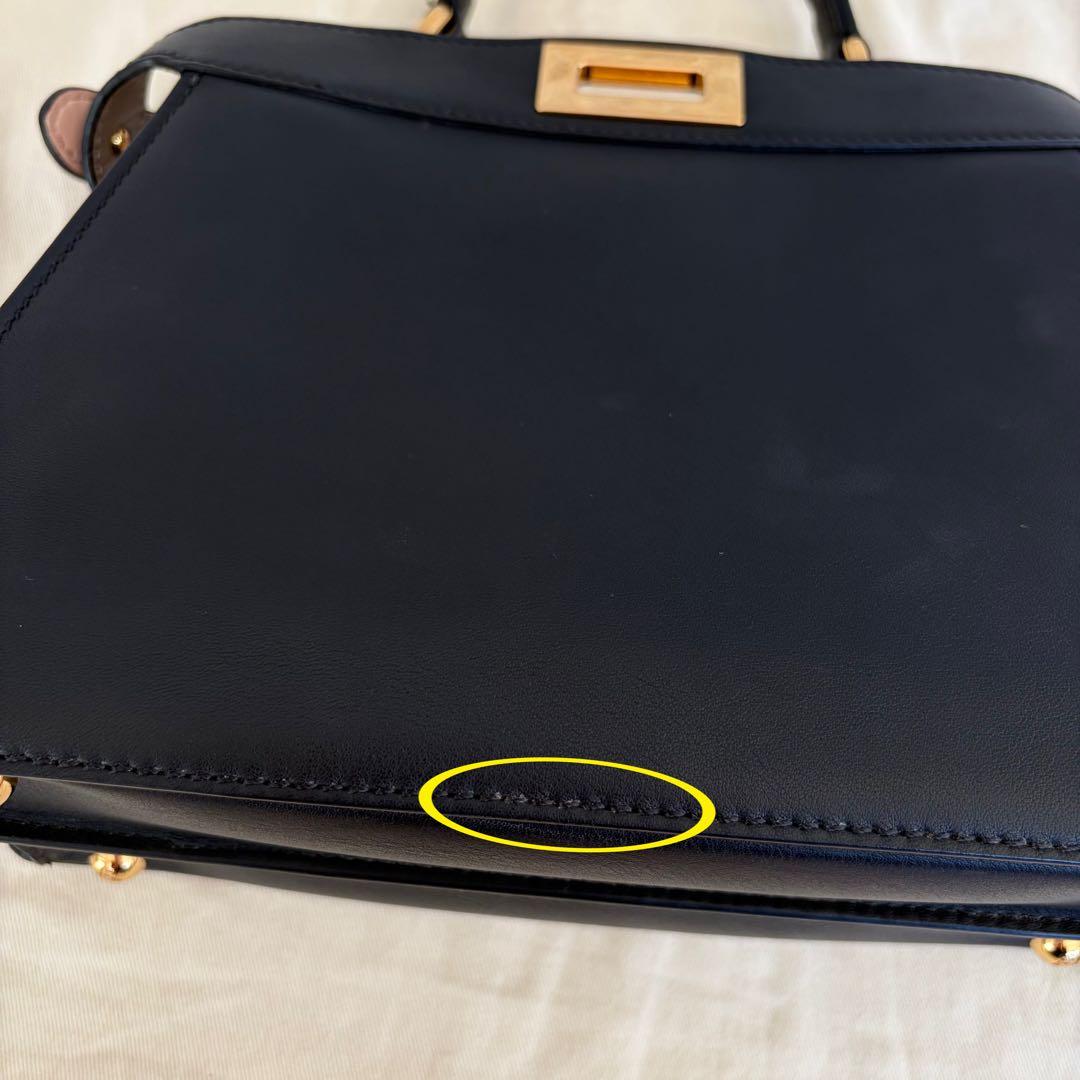 フェンディ　ピーカブー アイシーユー スモール　ブラック