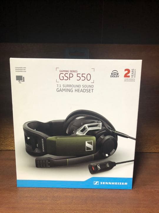 SENNHEISER GSP550 3.5mm変換プラグ付き