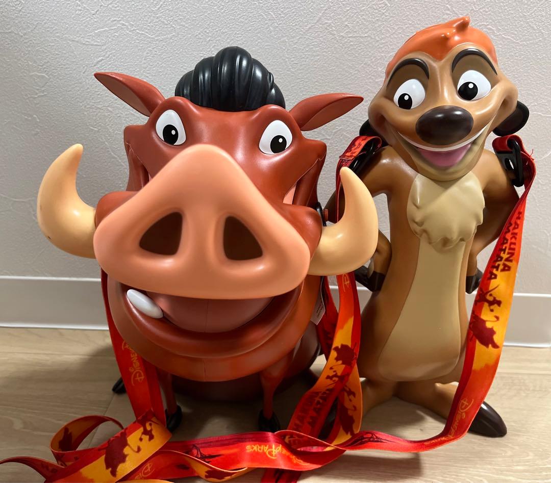 日本未発売　ティモンとプンバァ ポップコーンバケット　ケース　ドリンクケース