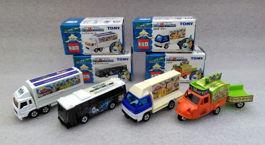 トミカ　ポケモンAGムービーコレクション　4台　まとめ売り