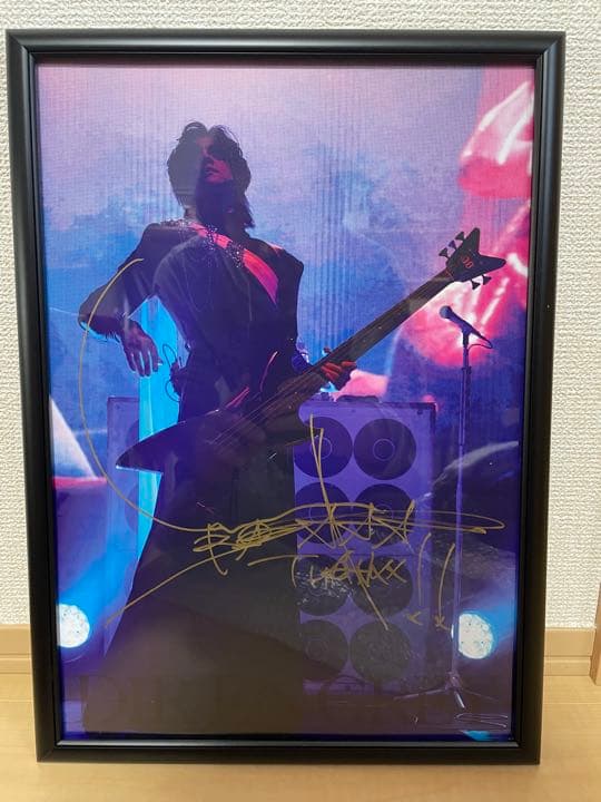 【1点もの】DIR EN GREY 25周年 Toshiyaサイン入りポスター