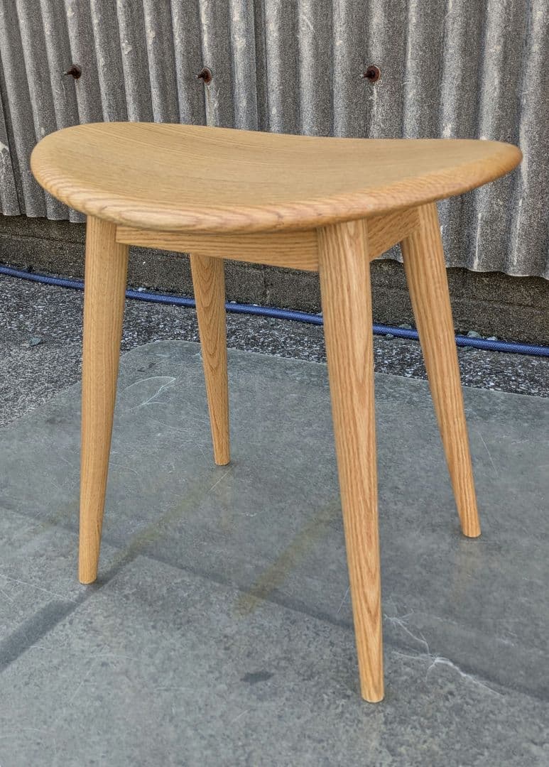 KASHIWA　柏木工①〜⑤ SELECTION スツールオーク板座EC17A