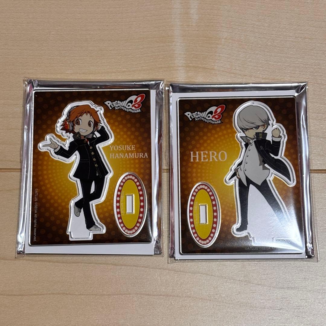 ペルソナQ2 ふぉーちゅん☆アクリルスタンド 主人公＆花村陽介