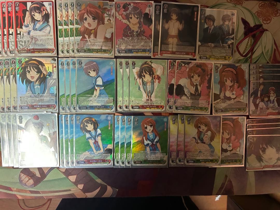 ヴァイスシュヴァルツ　涼宮ハルヒの憂鬱　デッキ、調整パーツ