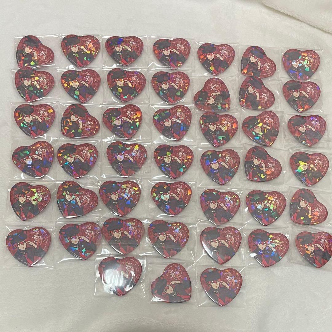 アイナナ ハート型缶バッジ 七瀬陸 45点