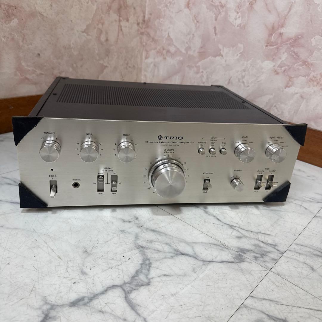 【*2様 TRIO トリオ KA-7300ステレオインテグレーテッドアンプ