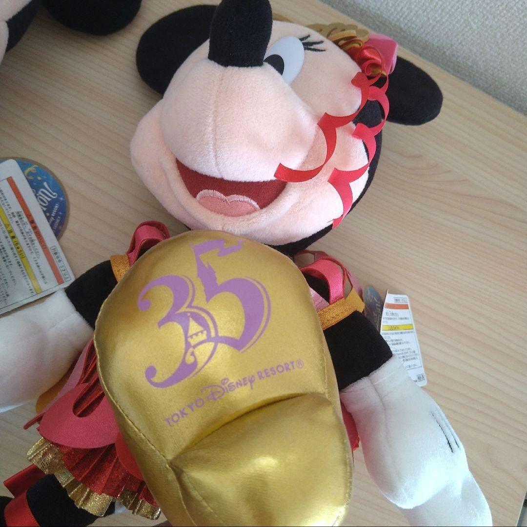 東京ディズニーリゾート　35周年　ミッキー　ミニー　ぬいぐるみ