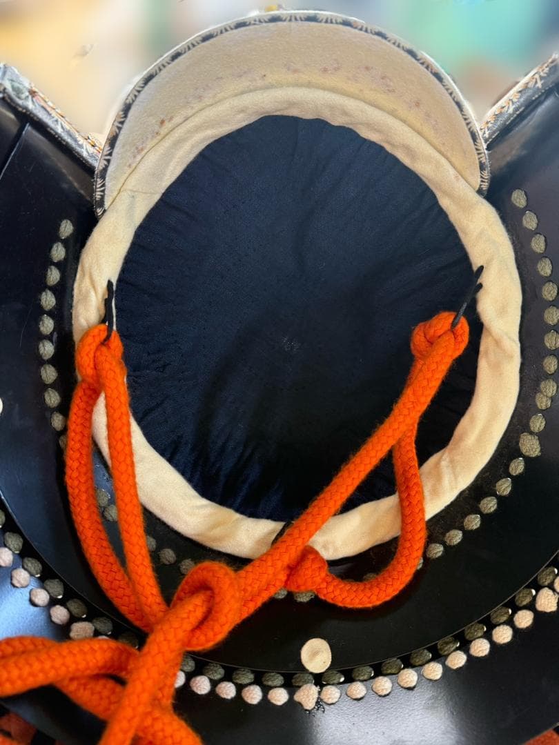 黒胴当世素掛 紺・白・茶 等身大 甲冑