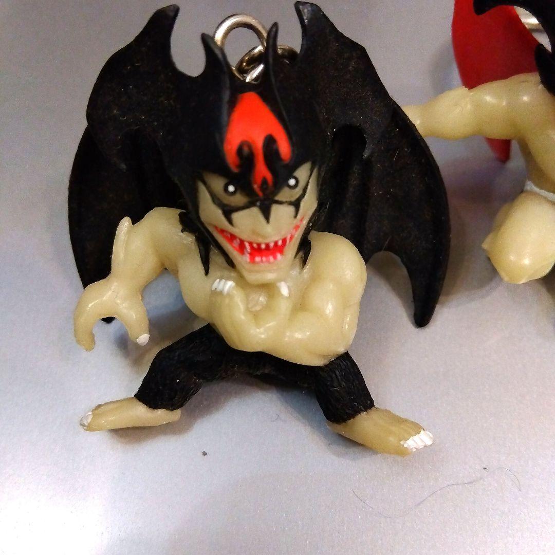 昭和レトロ昭和おもちゃ　デビルマンキーホルダーフィギュア4個セット　未使用美品