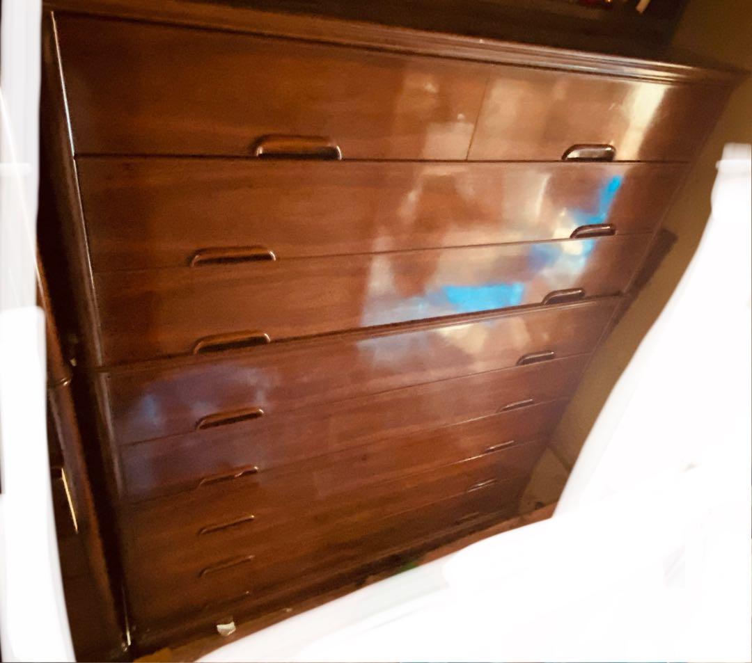 タンス　引出し　レトロ　美品　京都市引取のみ