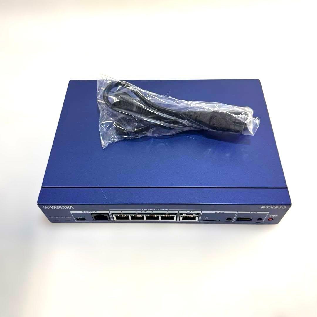 YAMAHA RTX830 ギガアクセス VPN ルーター 動作品　m2
