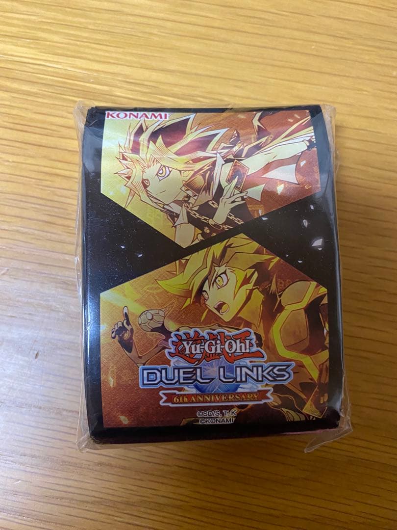 海外限定 デュエルリンクス 6周年 スリーブ 遊戯王 新品未開封