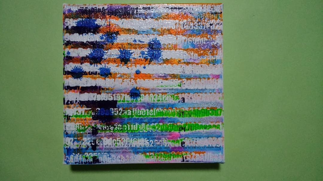 【現代アート作品】二宮千都子作品　Ｓ２