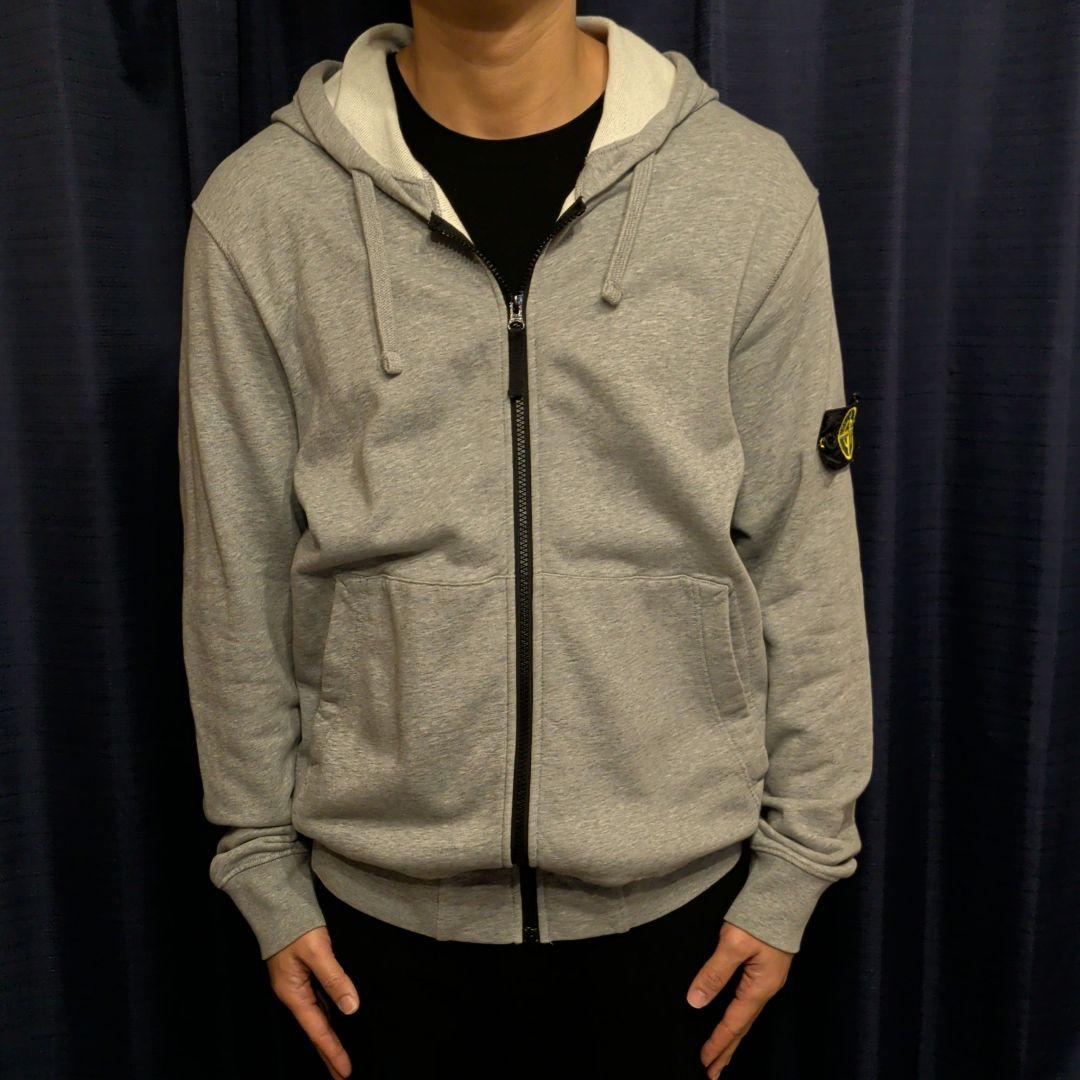 STONE  パーカー グレー