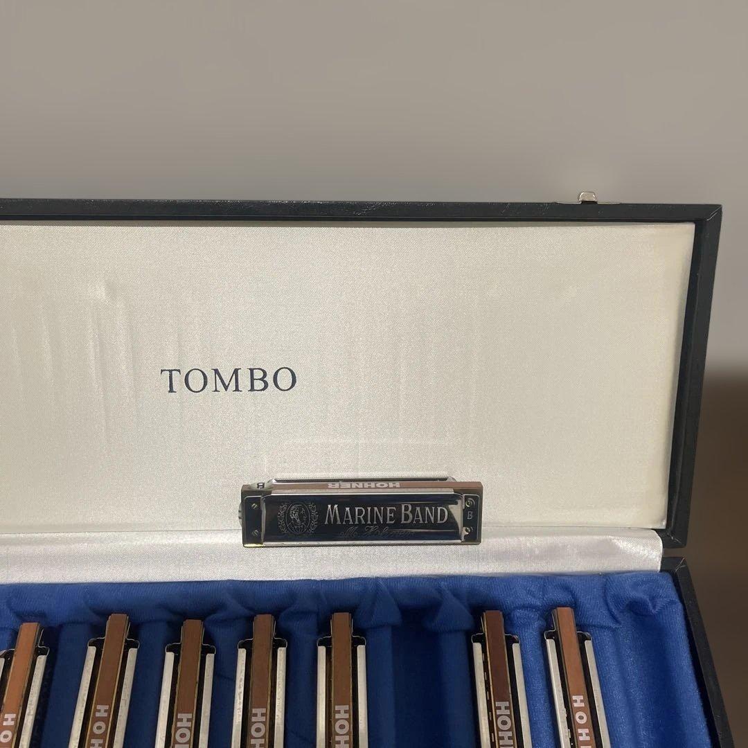 Hohner Marine Band 10本セットケース付き ブルーベルベット