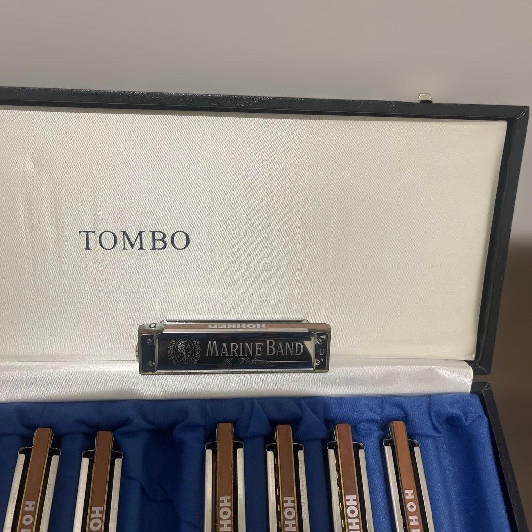 Hohner Marine Band 10本セットケース付き ブルーベルベット