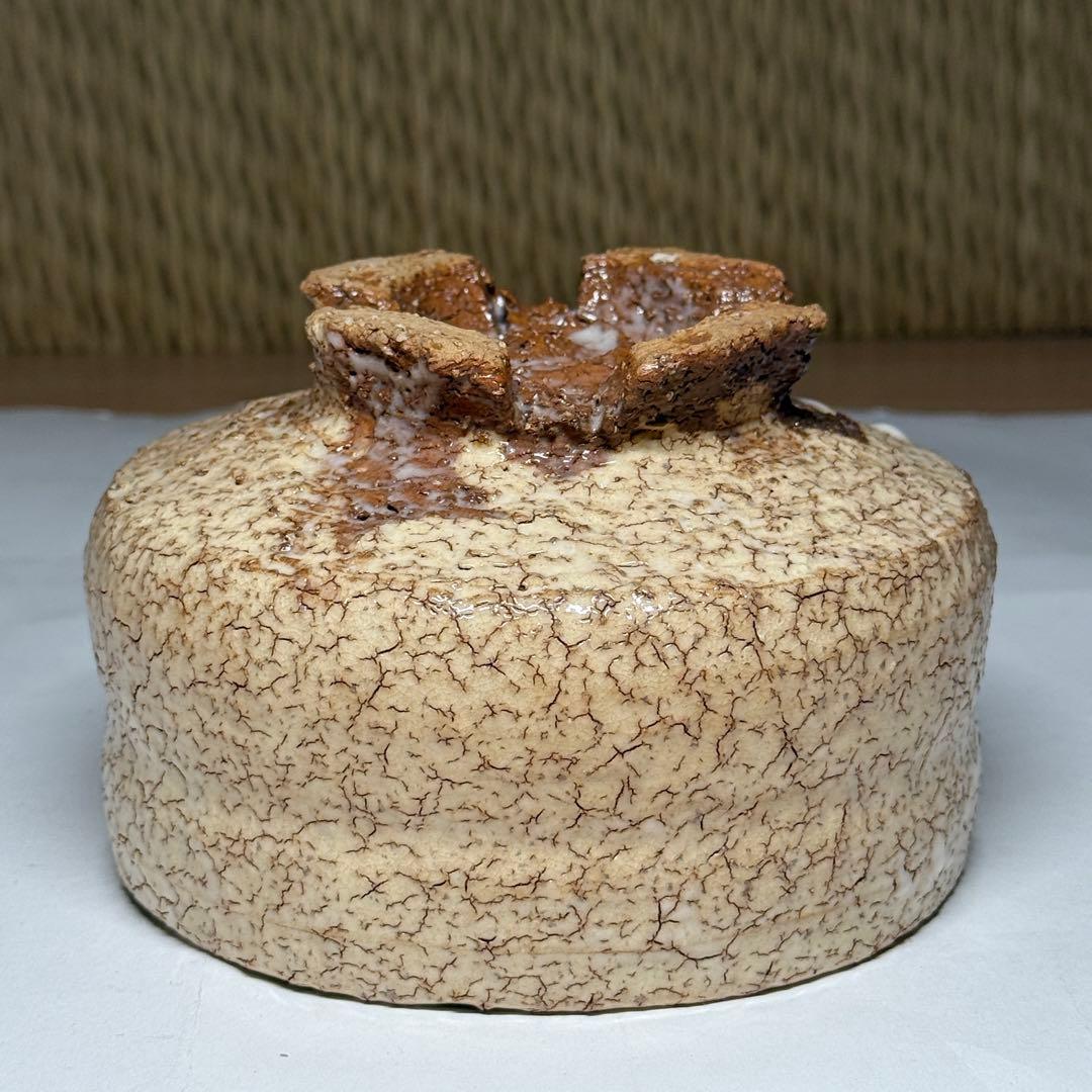 萩焼 原田隆峰 長沢窯 鬼萩 茶碗 抹茶碗 茶道具 共箱 #0828002