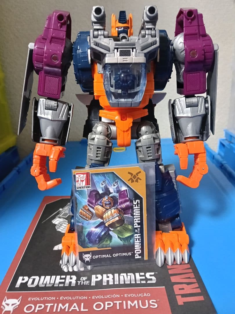 トランスフォーマー　オプティマルオプティマス　パワードコンボイ