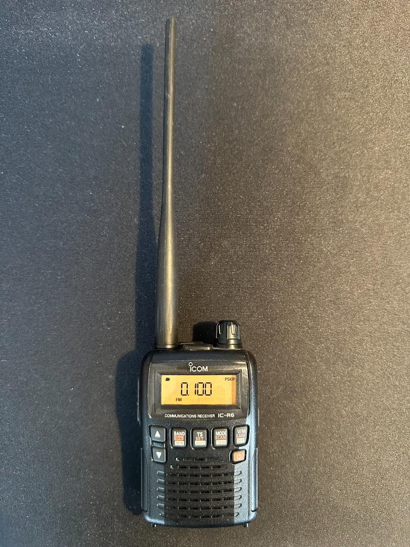 アイコム IC-R6 ラジオライフ周波数手帳付き