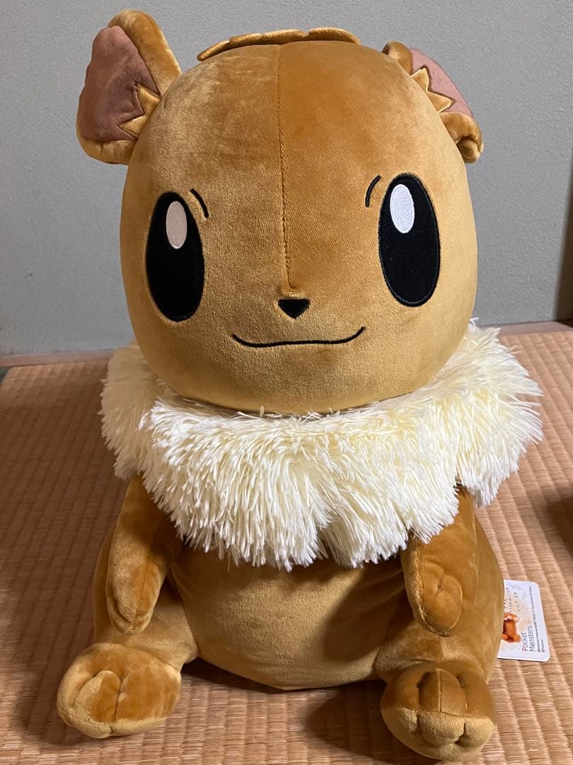 ポケモン　むぎゅむぎゅっとつつまれ ぬいぐるみ イーブイ