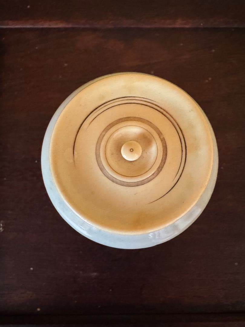 古伊万里　染付茶入　江戸時代　古美術