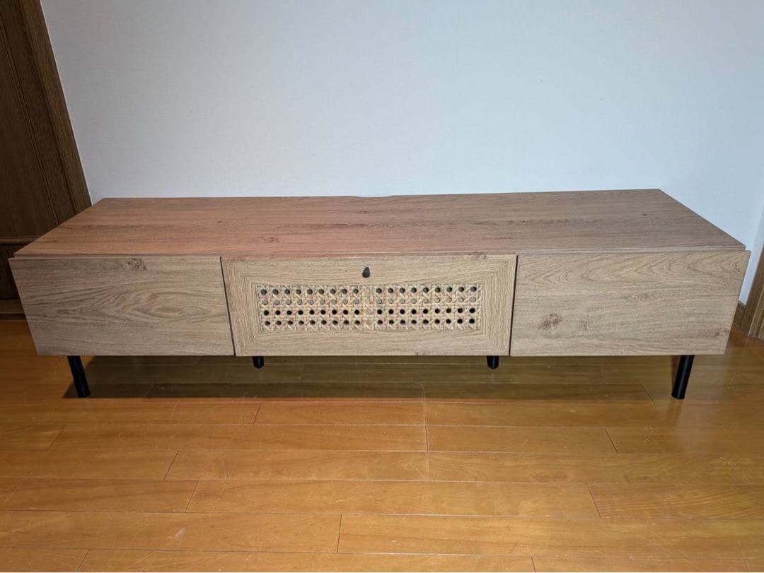 ■送料込■LOWYA ラタンローテレビボード テレビ台北欧風人気家具TV棚140