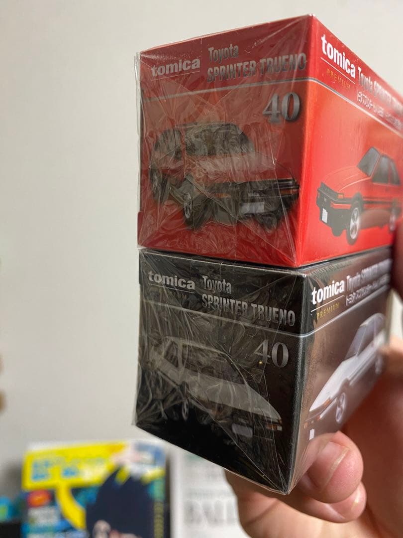 トミカ スプリンター トレノ AE86 赤白 セット