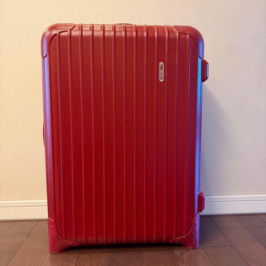 RIMOWA レッドキャリーケース 機内持ち込み　サルサ　salsa