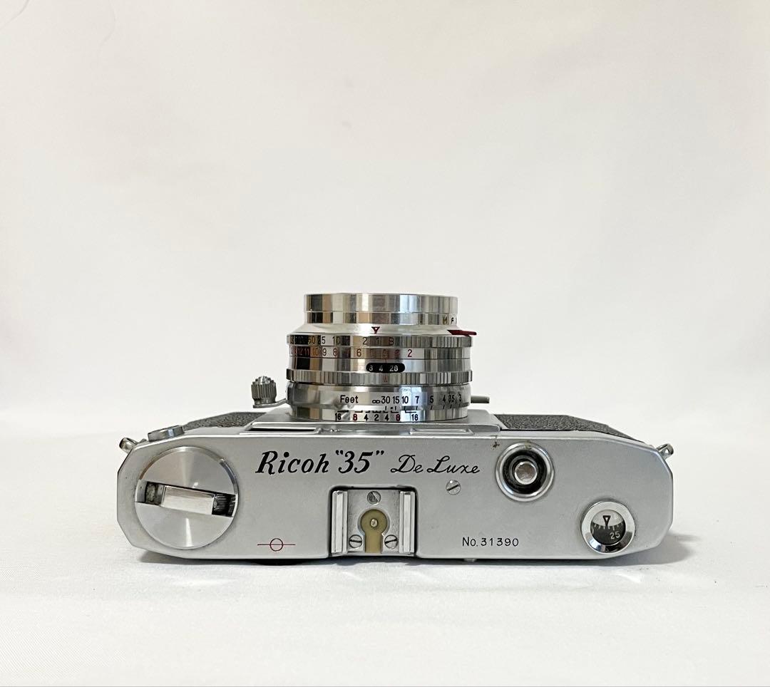 【完動品】RICOH 35 DeLuxe フィルムカメラ 動作確認済み