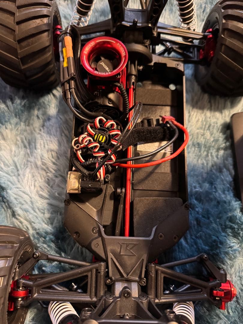 京商マッドバンVEブラシレスモーター プロポ付き