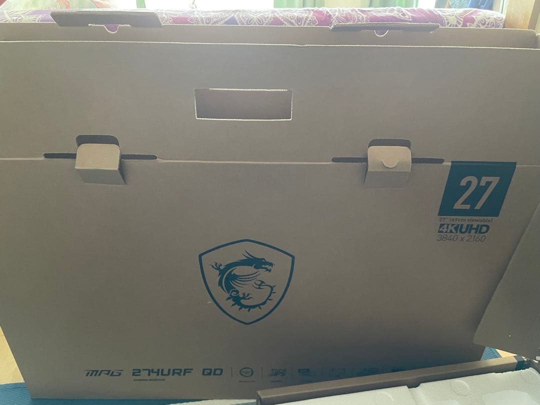 MSI ゲーミングモニター MAG 274URFW 4K