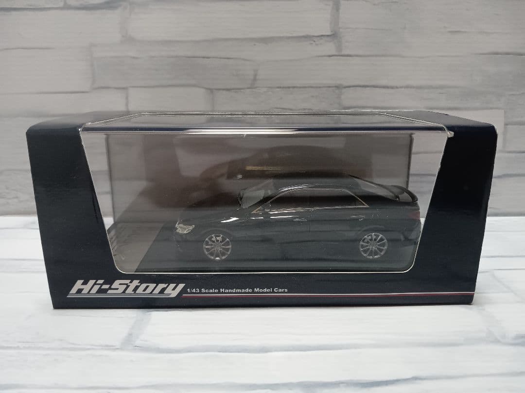 1/43 ハイストーリー　トヨタ　マークX　350S　ミニカー　ブラック