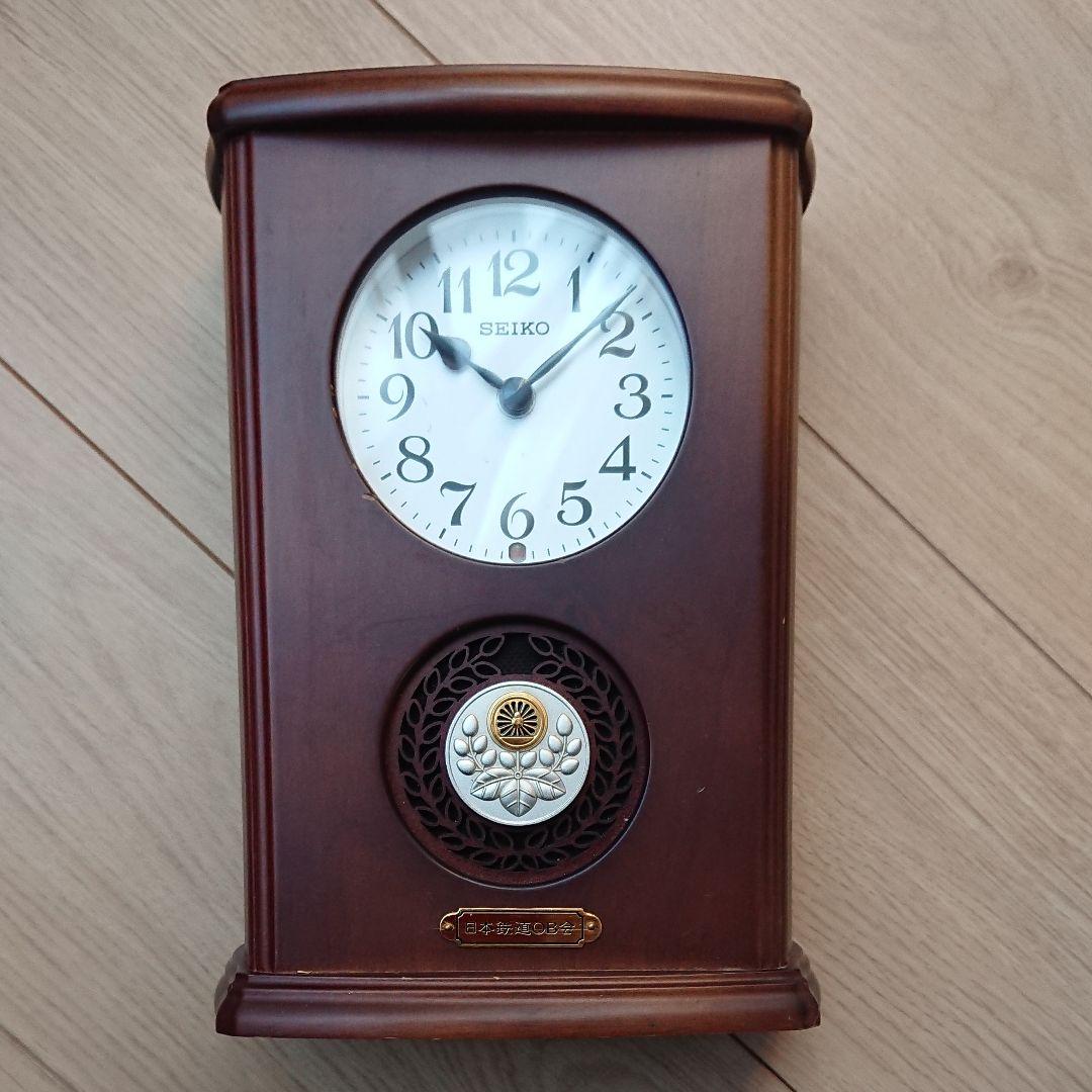 懐かしい国鉄曲入り時計と国鉄マーク