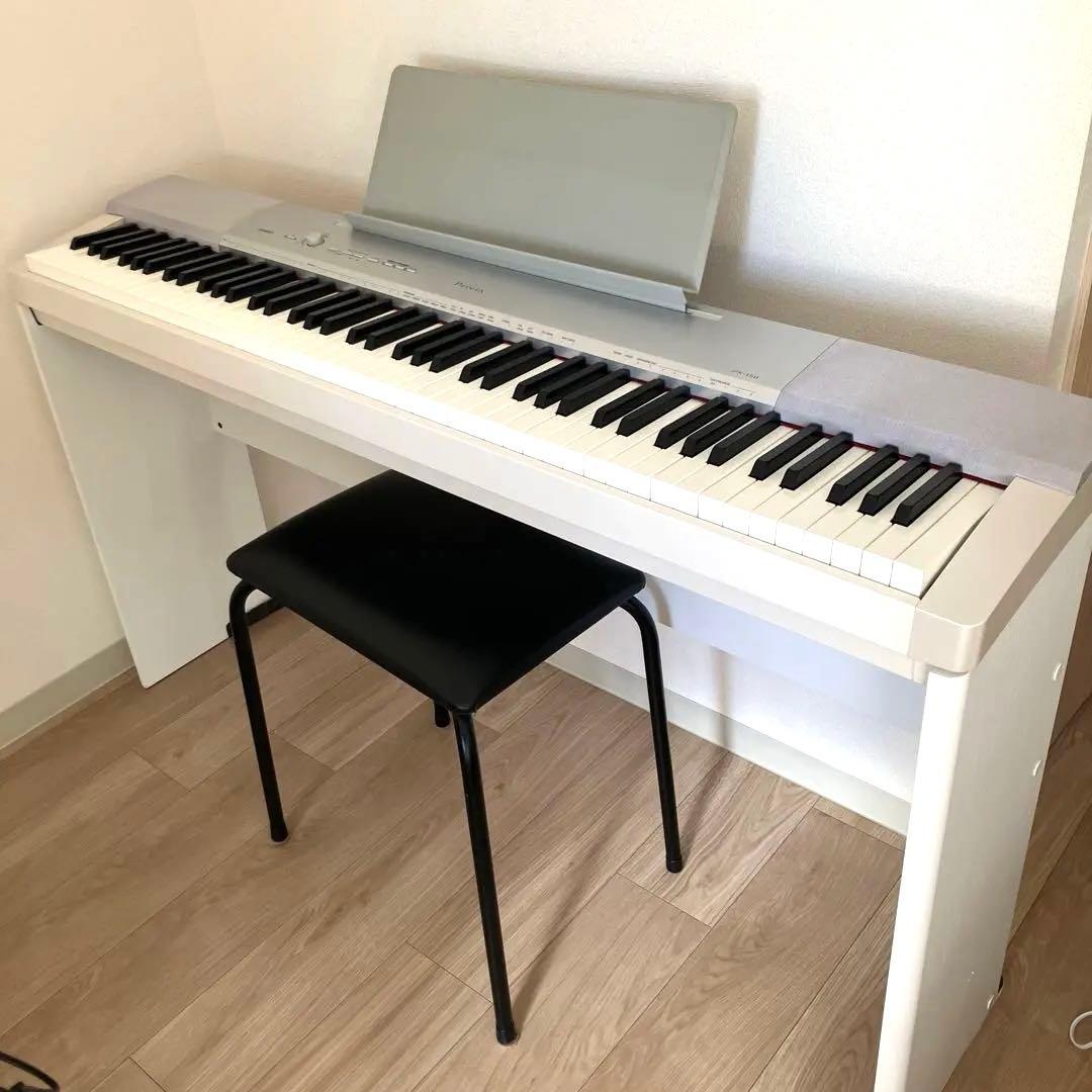 【美品】CASIO Privia 電子ピアノ px-150 スタンド付き