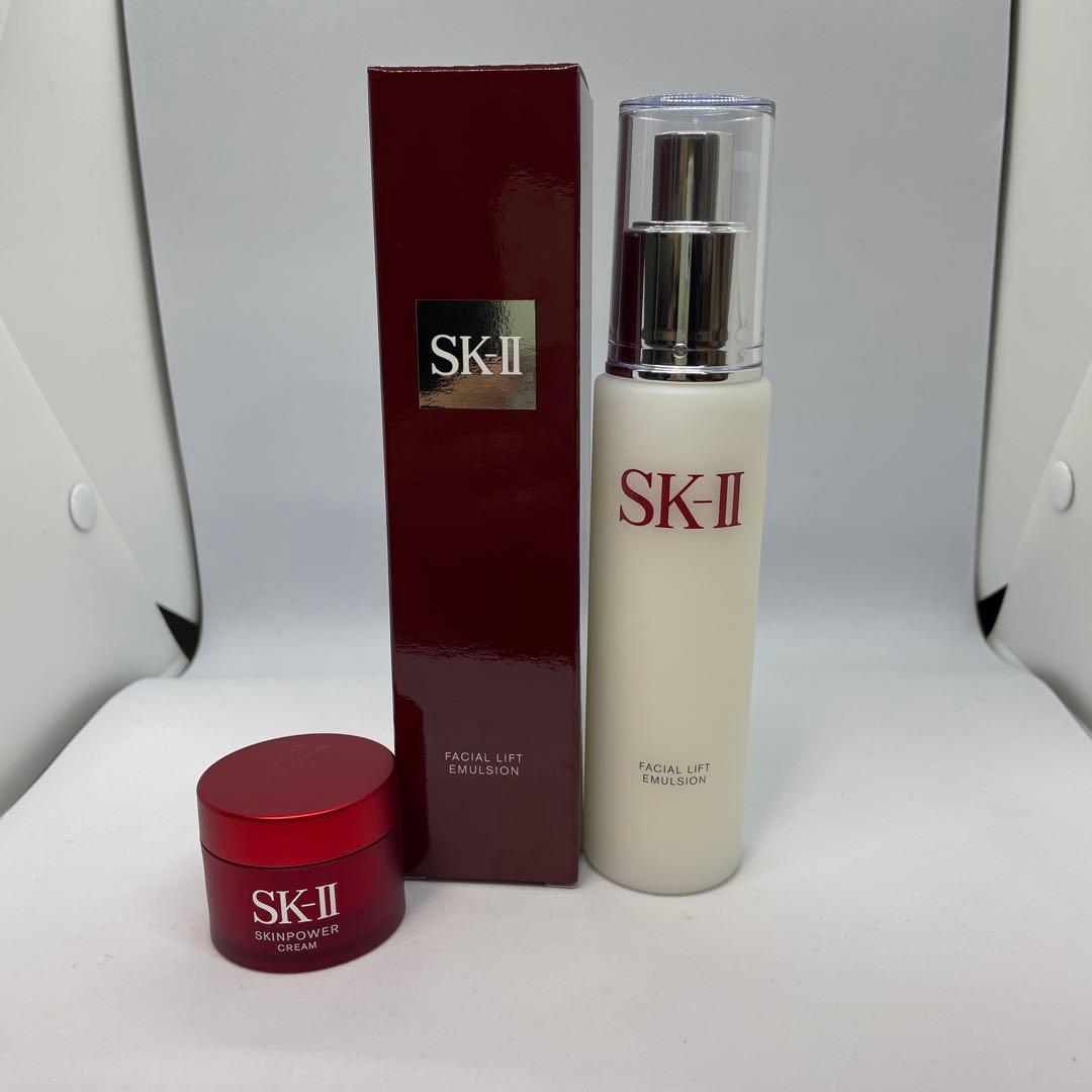 SK-II フェイシャル リフト エマルジョン➕クリーム15g新品未使用品