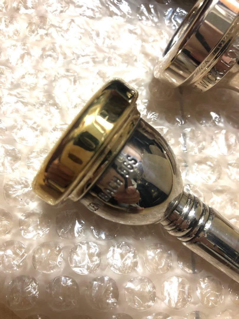 デニス・ウィック/バックトロンボーン用マウスピース太管2本セット