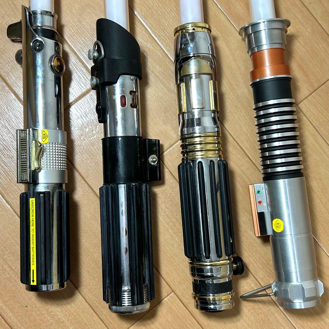 マスターレプリカ　FXライトセーバー　3本セット