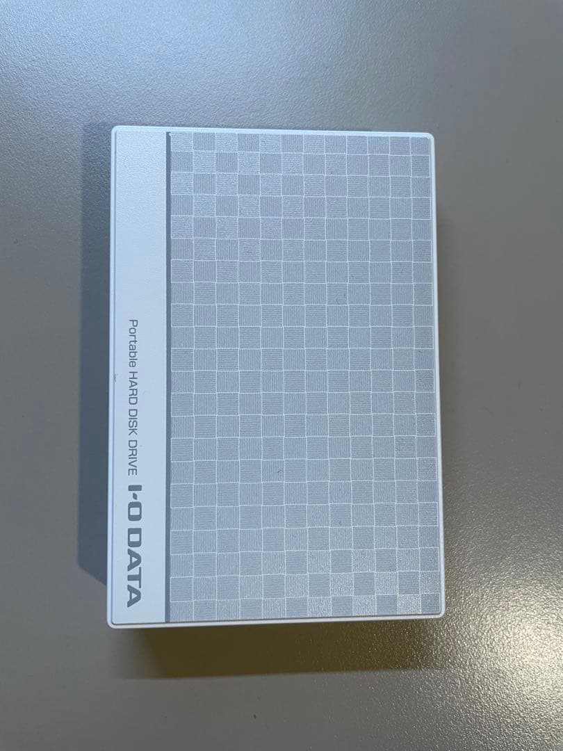 I-O DATA ポータブルHDD USB 3.0 ホワイト