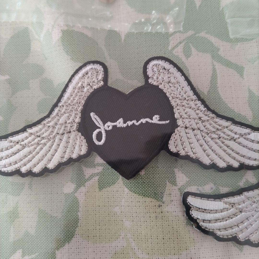 【超希少】レディ・ガガ Joanne ネックレスと翼のパッチセット☆新品未使用品